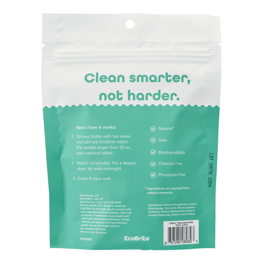 Bottle Cleaning Tablets Water Bottle BF3P0