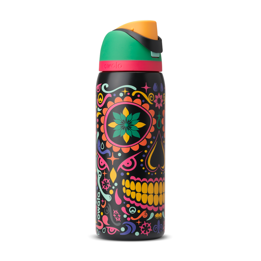 Sugar Skull Water Bottle UWRFM