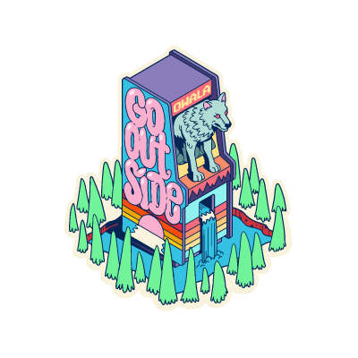 Stickers Water Bottle S5270
